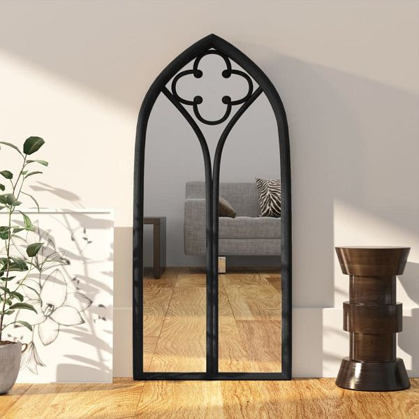 vidaXL Spiegel Schwarz 70x30 cm Eisen für den Innenbereich, 3093522