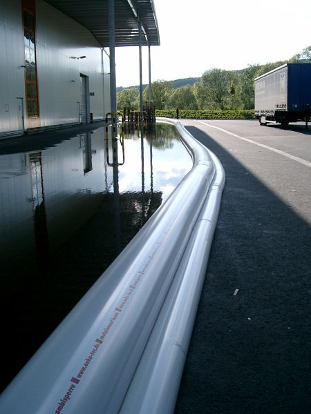 Ökotec Doppelkammerschlauch Komplett-Set 100 m, Stauhöhe: 35 cm, N2002-100-35