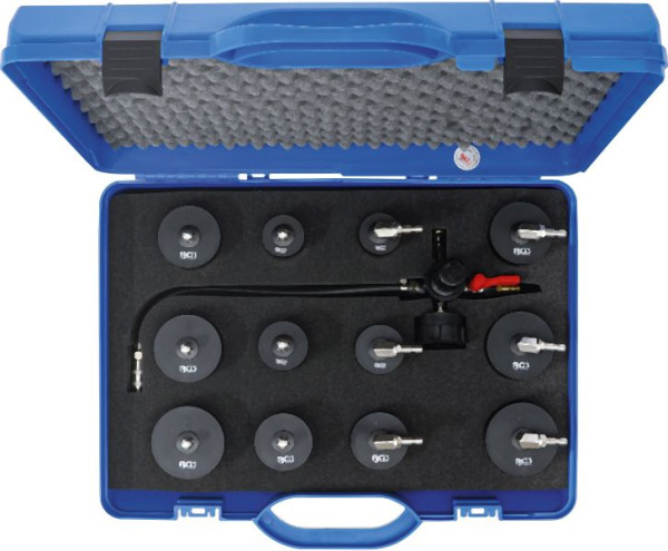 BGS Turbolader-Ladeluft-System-Prüfkoffer-Satz, 13-teilig, 6933