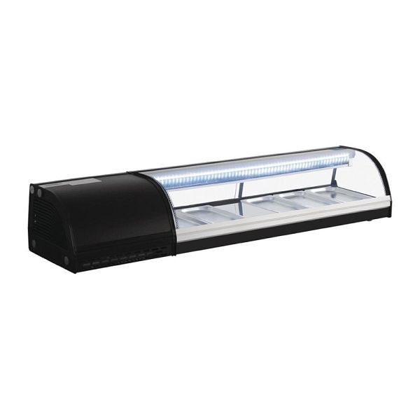 Polar Kühlvitrine für Sushi 150cm, DA538