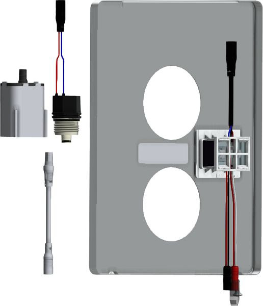 KWC Hygieneeinheit, F5, für Duscharmatur mit Thermostat, hydraulisch, 2030041523