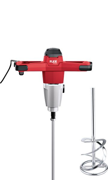 FLEX 1200 Watt 2-Gang-Rührer mit 3-Stufen Drehzahlschalter MXE 1202 + WR2 140, 495921
