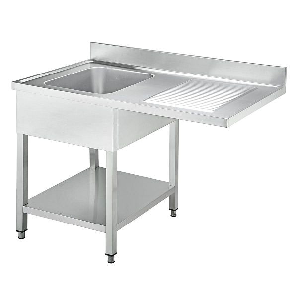 Vaiotec EASYLINE Spülcenter 700 / 1 Becken links, 40mm Arbeitsplatte, 120x70x85 cm, 10212