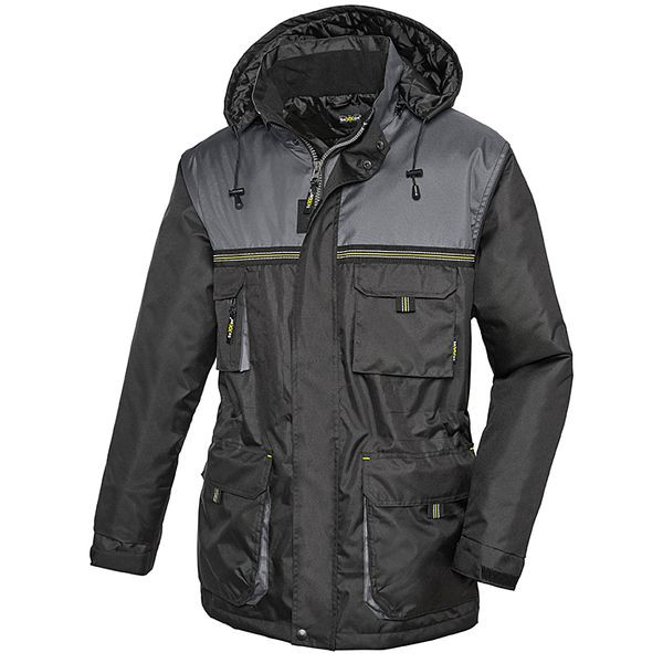 teXXor Winter-Jacke YSTAD, in der Größe: 5XL, Farbe: schwarz/grau, 4133-5XL