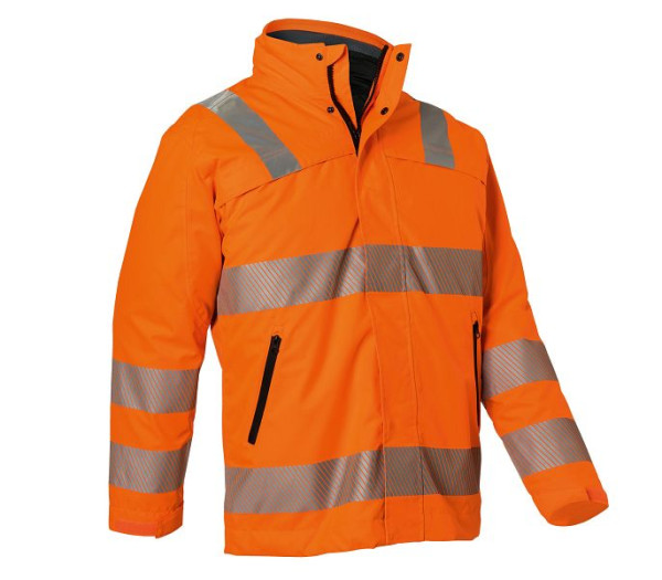 Kübler REFLECTIQ Wetterparka PSA 2, Farbe: warnorange, Größe: 4XL, 1975 8228-37-4XL