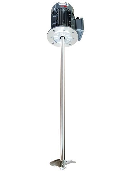 Schwarzer Rührtechnik Schnellmischer/ Propellerrührwerk für wasserähnliche Medien bis 600m/Pas, 0,37KW, 1380UPM, für FD-A 300 Liter, SRT0-37-1500-FD-A300+M