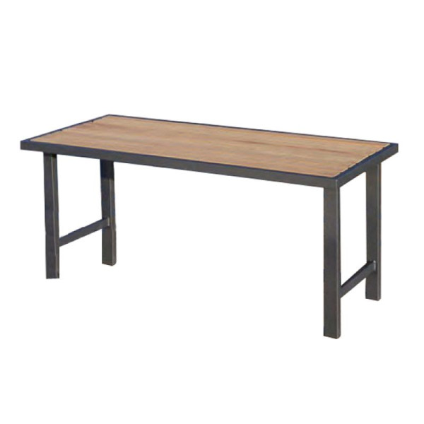 Stein HGS Tisch 'Delion', zum Aufdübeln, RAL 7016 anthrazitgrau, Robinie, 25258-0502