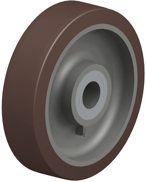 Blickle GB 750/120K Rad aus Blickle Besthane®, Braun, 761904