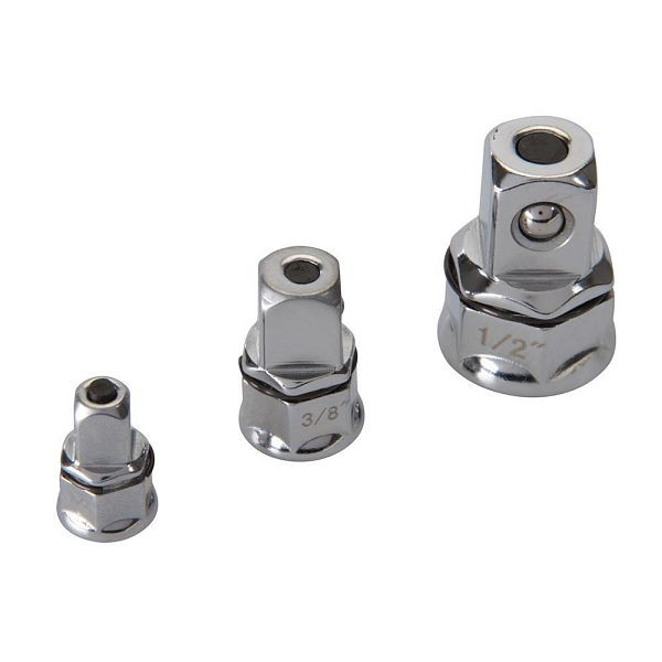 Silverline Adapter für Ratschenschlüssel, 3-tlg. Satz, 3-tlg, 959681