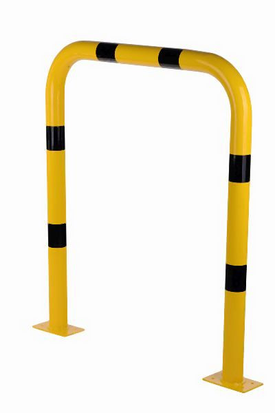 CRASH STOP Rammschutzbügel Ø76 beschichtet, 1200 x 1000 mm, 30-70-