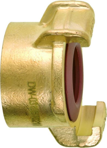 GEKA plus-Gewindestück "K", IG G 1/2" MS DVGW VP550, VE: 10 Stück, 02.1110.9
