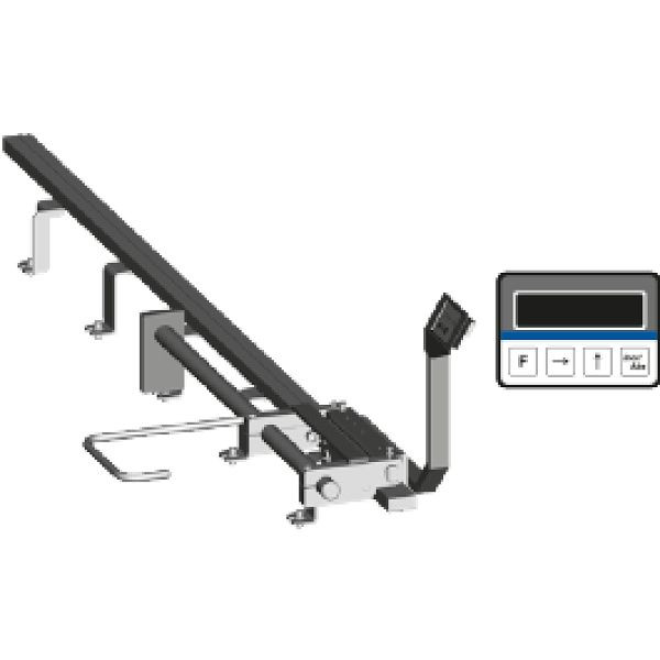 Metallkraft Anschlagwagen für System mit digitaler Messanzeige, 3649891