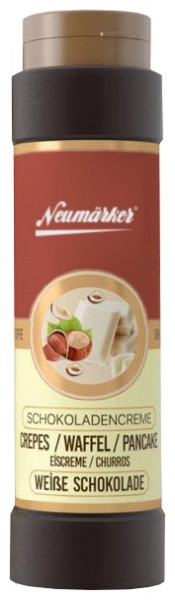 Neumärker Topping-Soße Weiße Schokolade, VE: 1L, 00-20136-01