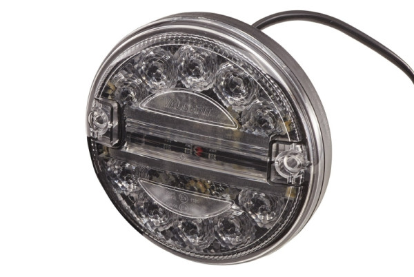 HELLA VALUEFIT Schlussleuchte, Valuefit, LED, 24/12V, Anbau, Lichtscheibenfarbe: rot, Kabel: 300mm, Stecker: offene Kabelenden, hinten, 2NR 357 026-051