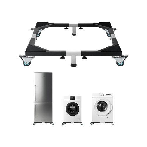 VEVOR Kühlschrankständer, 540 kg, 8 Räder & 4 Bremsen, 58-93 cm für Waschmaschine, Kühlschrank & Trockner, JJBYTCSJG233A4YR7V0