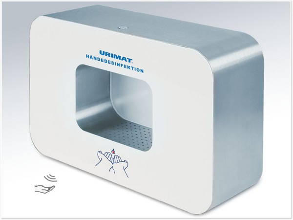URIMAT Hygienestation für Desinfektionsmittel, 506 x 334 x 174 mm, 1421743