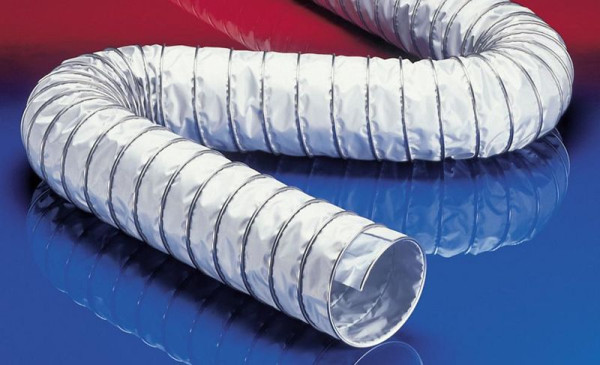 Norres Absaug- und Gebläseschlauch, CP PTFE/GLASS-INOX 471, Durchmesser: 400 mm, 471-0400-0000-0000000300