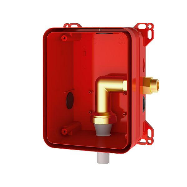 KWC Rohbauset, F3, Systembox R3, Kunststoff, spülen, Wandeinbaumontage, für WC-Drückspüler DN20, 2030068205