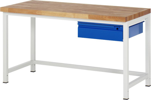 RAU Werkbank 8001I1, B1500xT700xH840mm, 1xSchublade-TA, 03-8001I1-157R4S.11