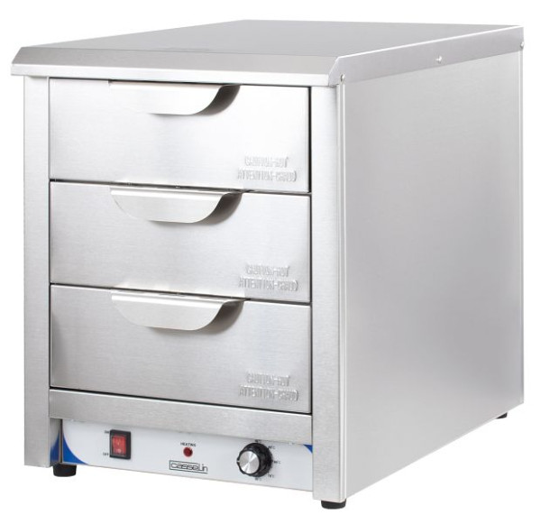 Casselin Wärmeschublade 3er, Rostfreier Stahl, CTC3, 3611630069472