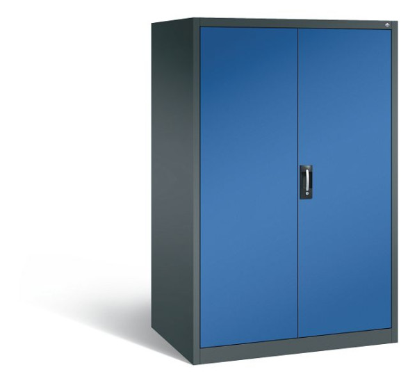 C+P Werkzeugschrank Acurado, H1950xB1200xT800mm, Farbe: Anthrazitgrau / Enzianblau, Muldengriff, 8934-00 S10244