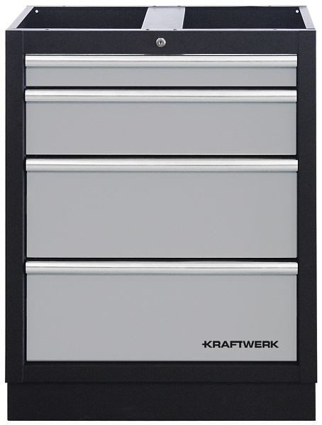Kraftwerk Mobilio Schubladenschrank 4 Schubladen, 3964-04
