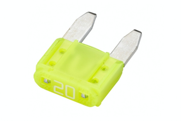 HELLA Sicherung, Mini-Flachstecksicherung, 20A, gelb, 8JS 728 596-841