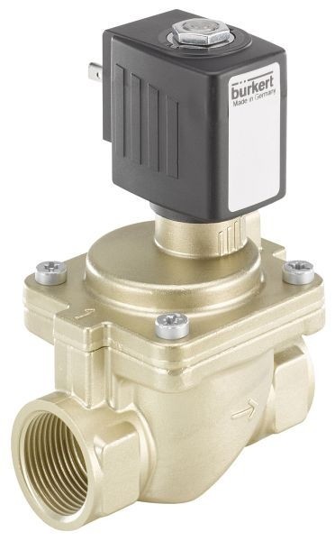 Bürkert 2/2-Wege-Magnetventil, servo, Typ 6281-EV-B13,0BBMSGM83-5-024/DC-08, 221923