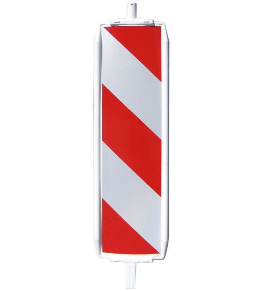 Schake Kunststoffbake Typ 40, Stutzen unten 40 x 40 mm, oben Ø42 mm, Folie Typ 1, schraffiert, doppelseitig rechtsweisend, 36045RR