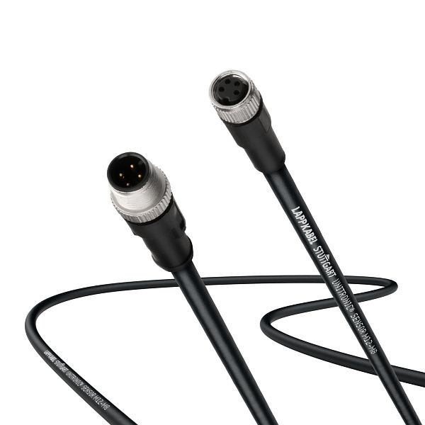 LAPP vorkonfektionierte Sensor/Aktor-Leitung AB-C4-M12MS-1,0PUR-M8FS, 22260350