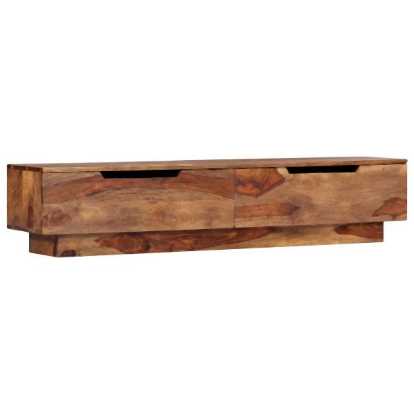 vidaXL TV-Schrank 145x30x30 cm Massivholz, rustikal, 247721