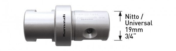 Karnasch Adapter Universal 19mm, VE: 3 Stück, 201444