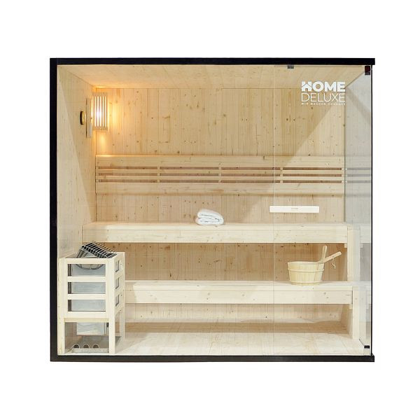 HOME DELUXE Traditionelle Sauna SHADOW - XL, 49259, 4058166243560