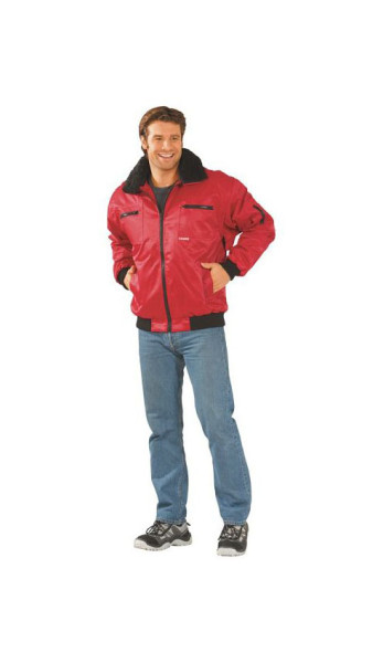 Planam Outdoor Gletscher Comfort Jacke, rot, Größe XXXL, 0359064