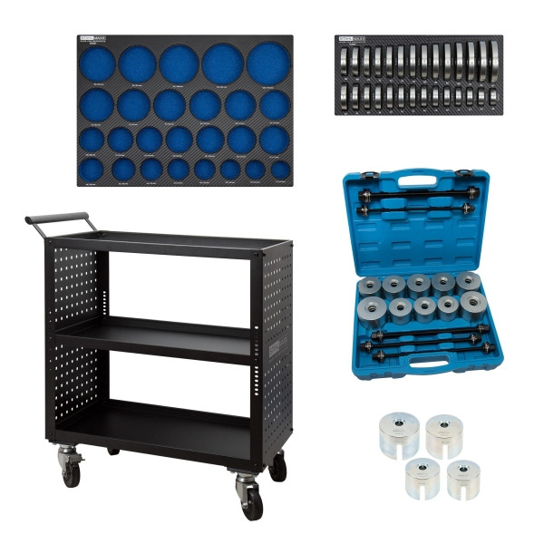 Stahlmaxx Radlager-Spezialwerkzeug-Satz, bis Durchmesser 100 mm, XXL-980006