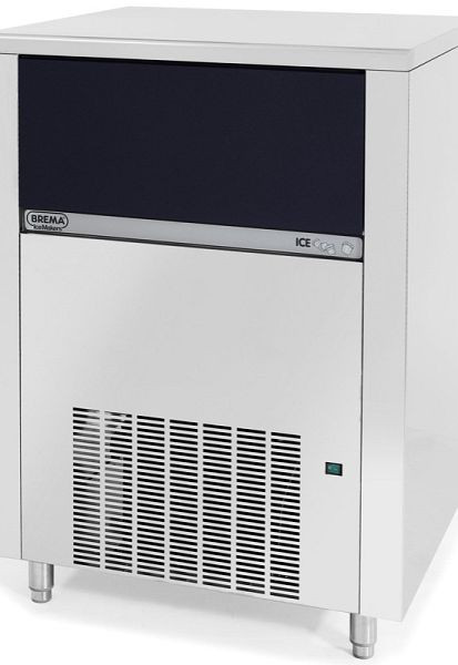 Brema Eiswürfelbereiter als Kegeleiserzeuger, Eisproduktion: ca. 155 kg / 24 Stunden, Luftkühlung, R290, 1260 W, 840x740x1075 mm, MICE156HCA