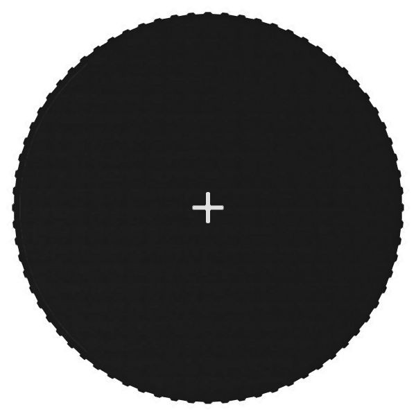 vidaXL Sprungtuch Schwarz für 3,96 m Runde Trampoline, 92405
