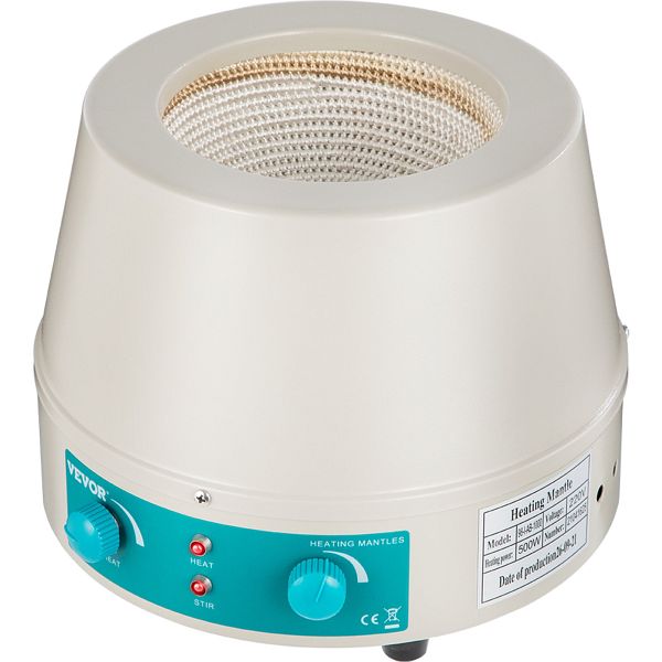 Produktbild von VEVOR Labor Heizmantel 1000 Ml Digitaler Magnetrührer-Mantel 220 V Labor Heizhaube Zum Erhitzen Und Rühren Von Flüssigkeiten Digitaler Elektroheizmantel