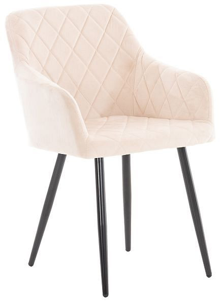 CLP Esszimmerstuhl Shila Samt, beige, 317121, 4251756445157