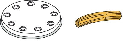 Neumärker Pasta-Scheibe Ø 50 mm Bucatini für MPF 1,5, 06-50742-04