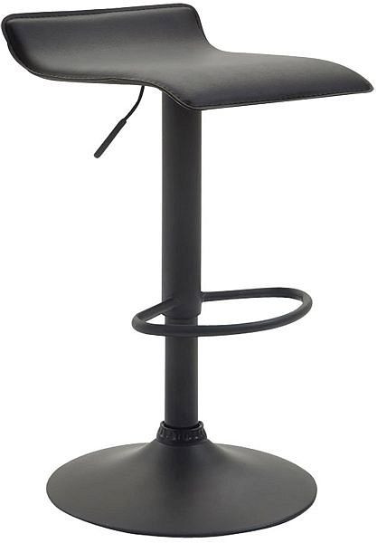 CLP Barhocker Dyn V2 Kunstleder schwarz, schwarz, 315297