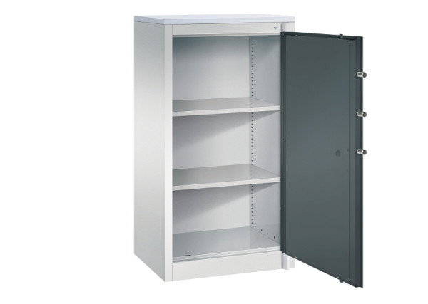 C+P Feuerschutzschrank Certos, H1226xB650xT500mm, 7035/7016, 1160-000 S10540