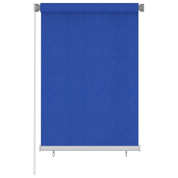 vidaXL Außenrollo 100x140 cm Blau HDPE, Material: Hochdichtes Polyethylen (HDPE), 312837