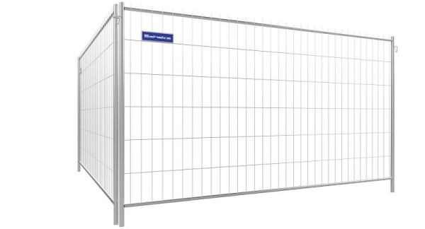 Schake Mobilzaun „Standard”, Höhe: 2,00 m, Element mit Haken und Ösen Breite: 3,50 m, 3B2035H