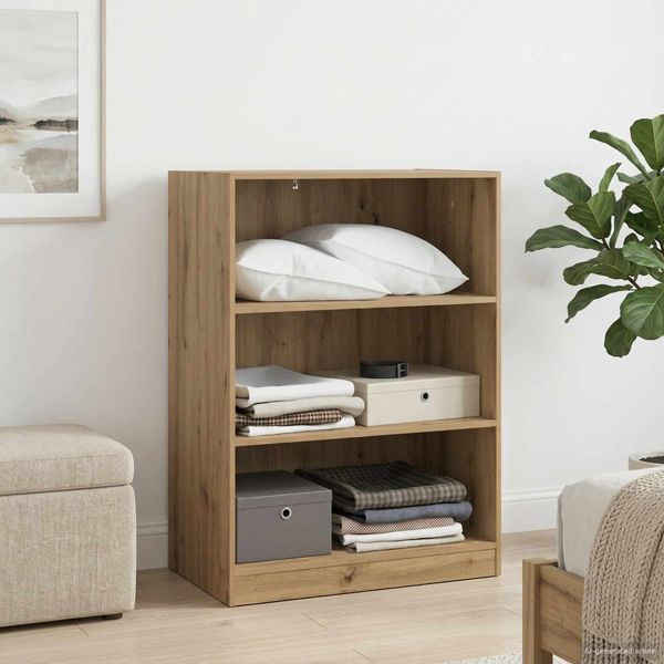vidaXL Kleiderschrank mit Regal Artisan-Eiche 77 x 48 x 102 cm PB, 8010914