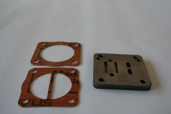 ELMAG Ventilplatte komplett, inklusive Dichtungen für Turbo 260/Werker 315 (ABAC), VD 32, Pole Position, Montecarlo, 9100071