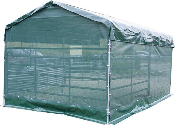 Patura Windschutznetz für Panel-Dach 6 x 3,6 m Seitenteil Länge 6 m, 313062