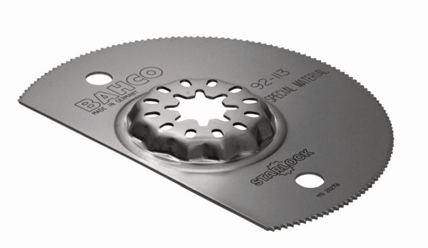 Bahco Segmentsägeblatt für Multifunktionswerkzeuge zum Sägen von Holz 85 mm, 92-113-1P