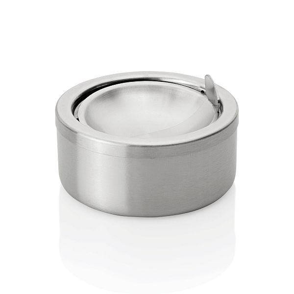 WAS Druckaschenbecher, Durchmesser 11,5 cm, Edelstahl, 1113115