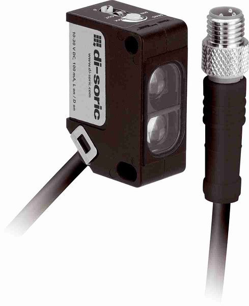 di-soric OR 31 K 4000 P3-K-T3 Reflexionslichtschranke, Reichweite 400-4.000 mm, pnp, 100 mA, NO/NC, umschaltbar, Pigtail, 0,2 m, M8, 3-polig, 209264